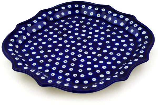 10" 8 Point Plate - Blue Eyes