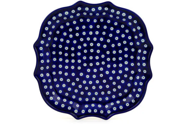 10" 8 Point Plate - Blue Eyes