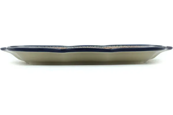 10" 8 Point Plate - Brown Beauty