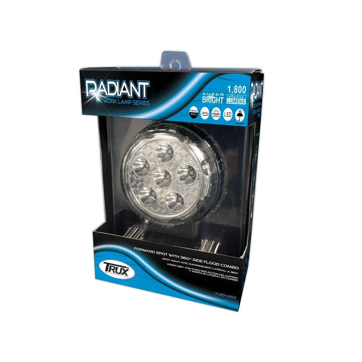 4.5" Round "Radiant Series" LED Work Lamp