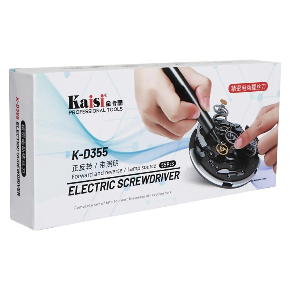 55-in-1 Rechargeable Electric Screwdriver Set