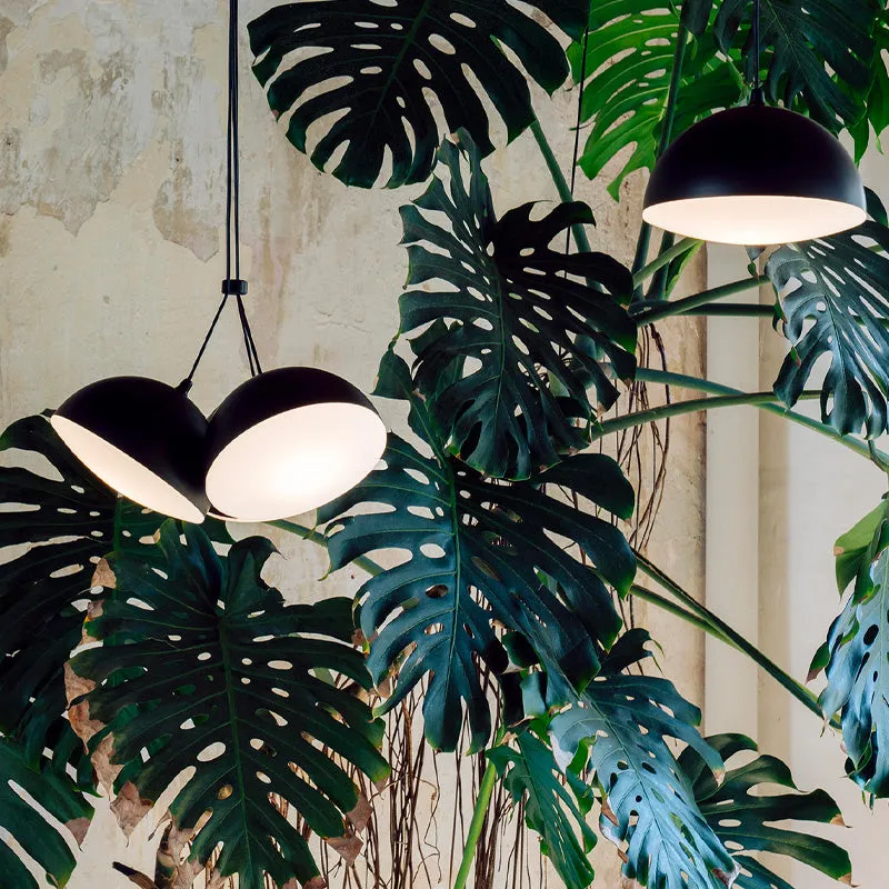 Adjustable Black 3 Head Pendant Light
