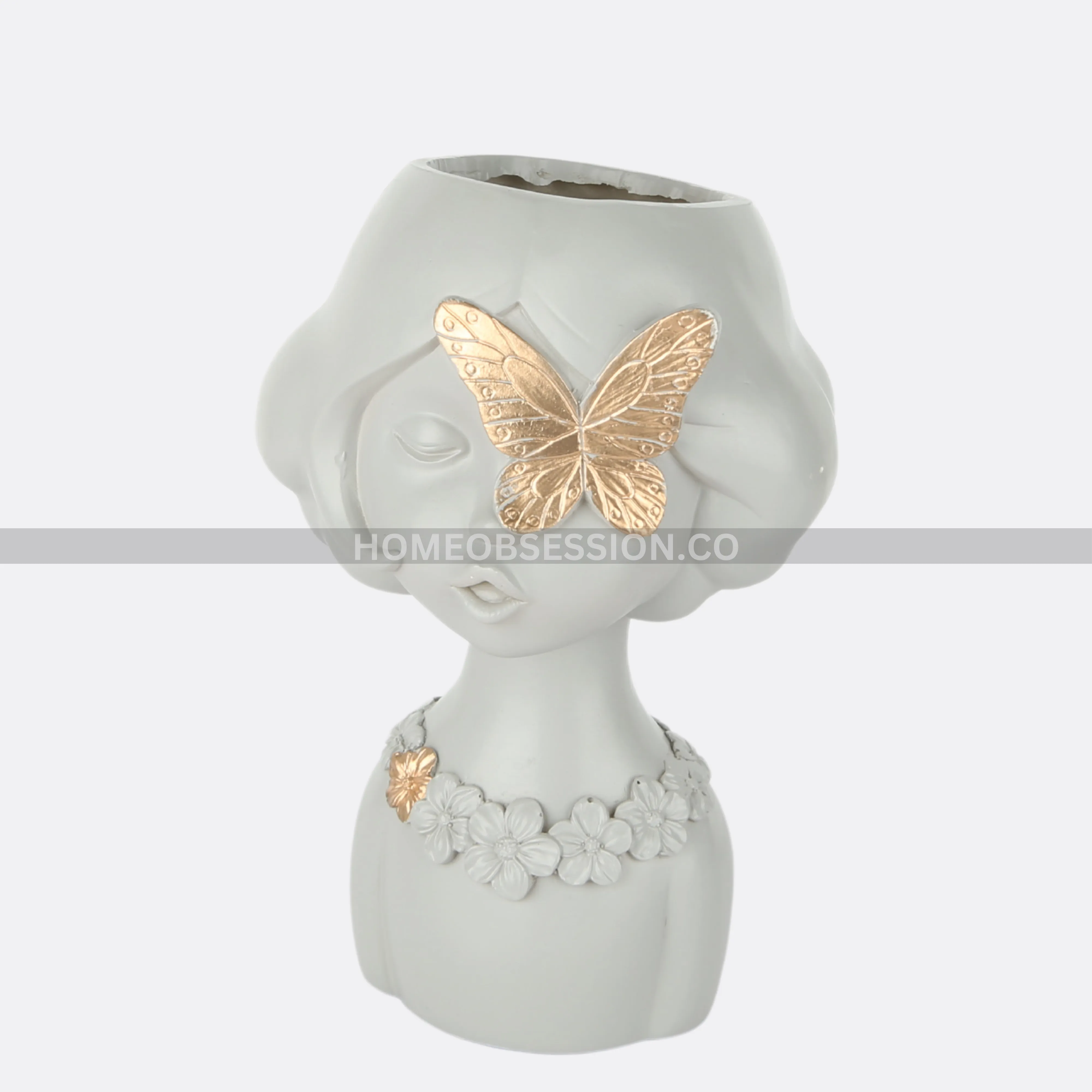 Adorable girl Plant Pot