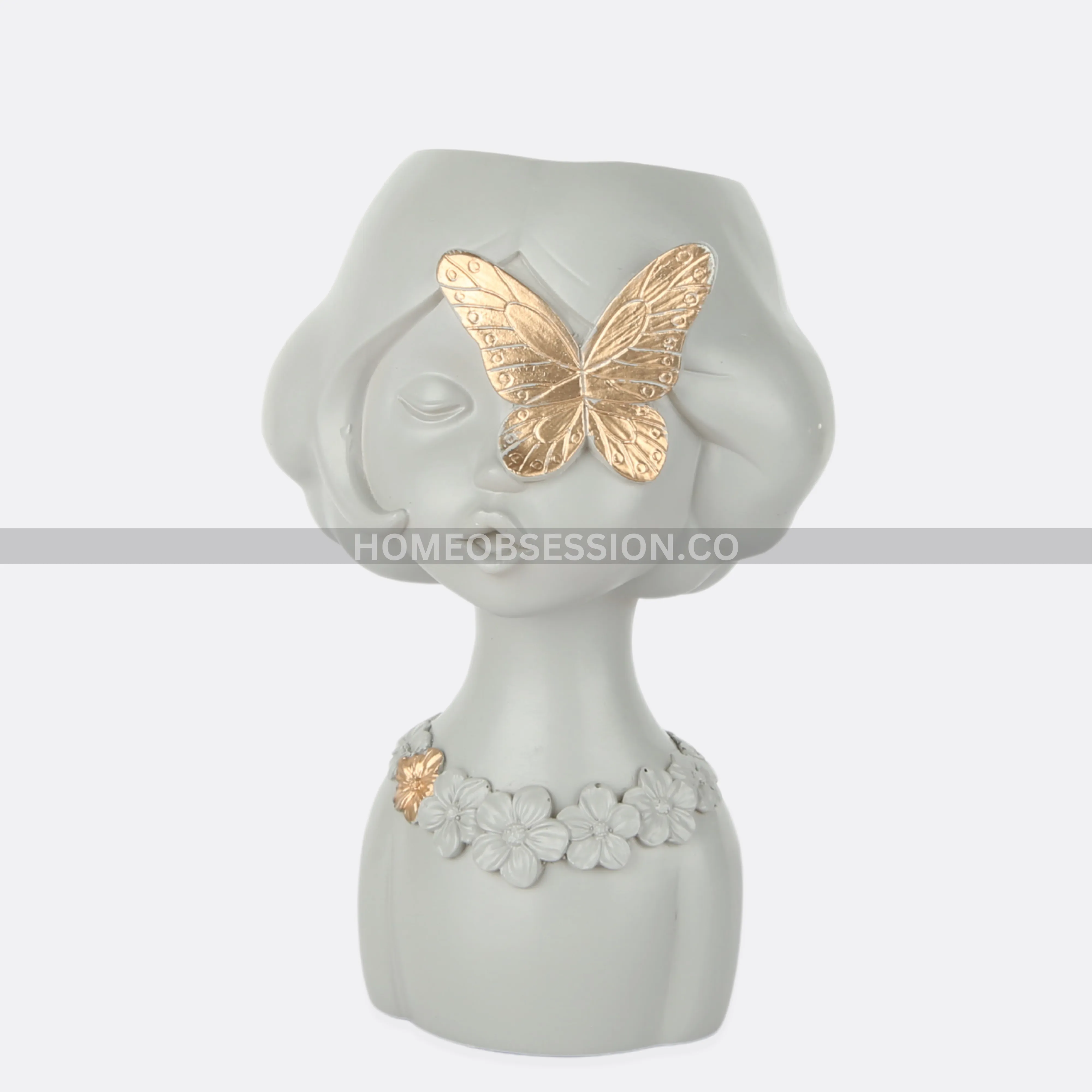 Adorable girl Plant Pot