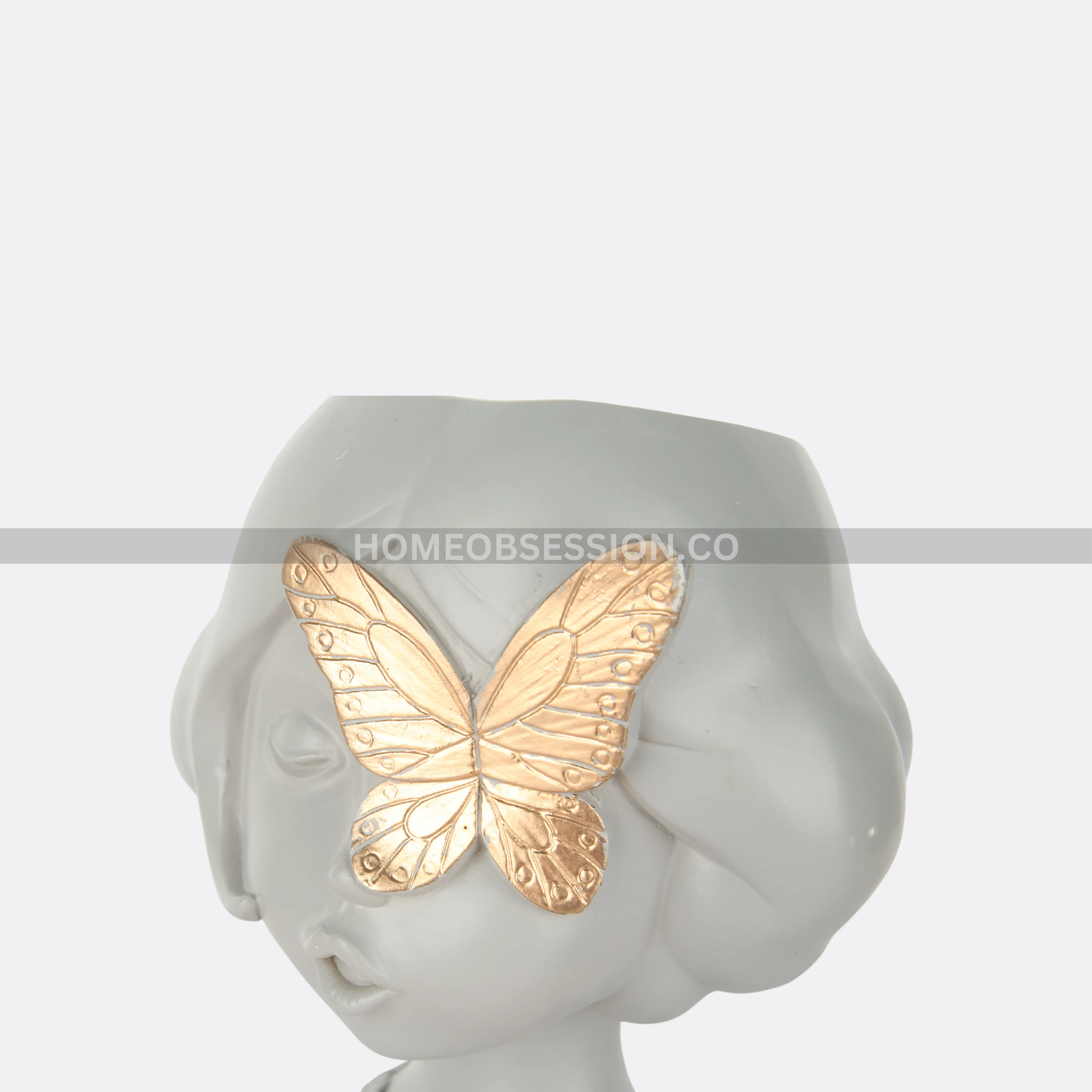 Adorable girl Plant Pot