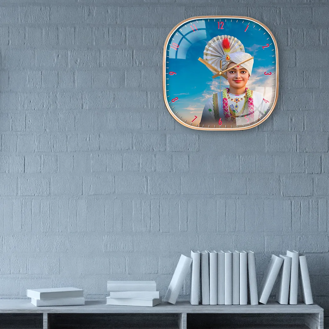 Adorable swaminarayan wall clock