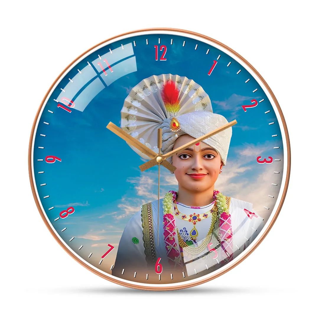 Adorable swaminarayan wall clock