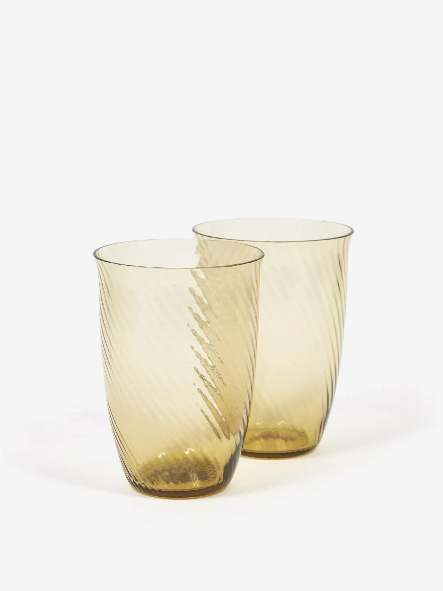 &Tradition Collect Drinking Glass 2 Pack SC60 - 165ml - Amber