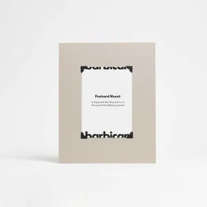 Barbican Postcard Mount Mushroom Grey