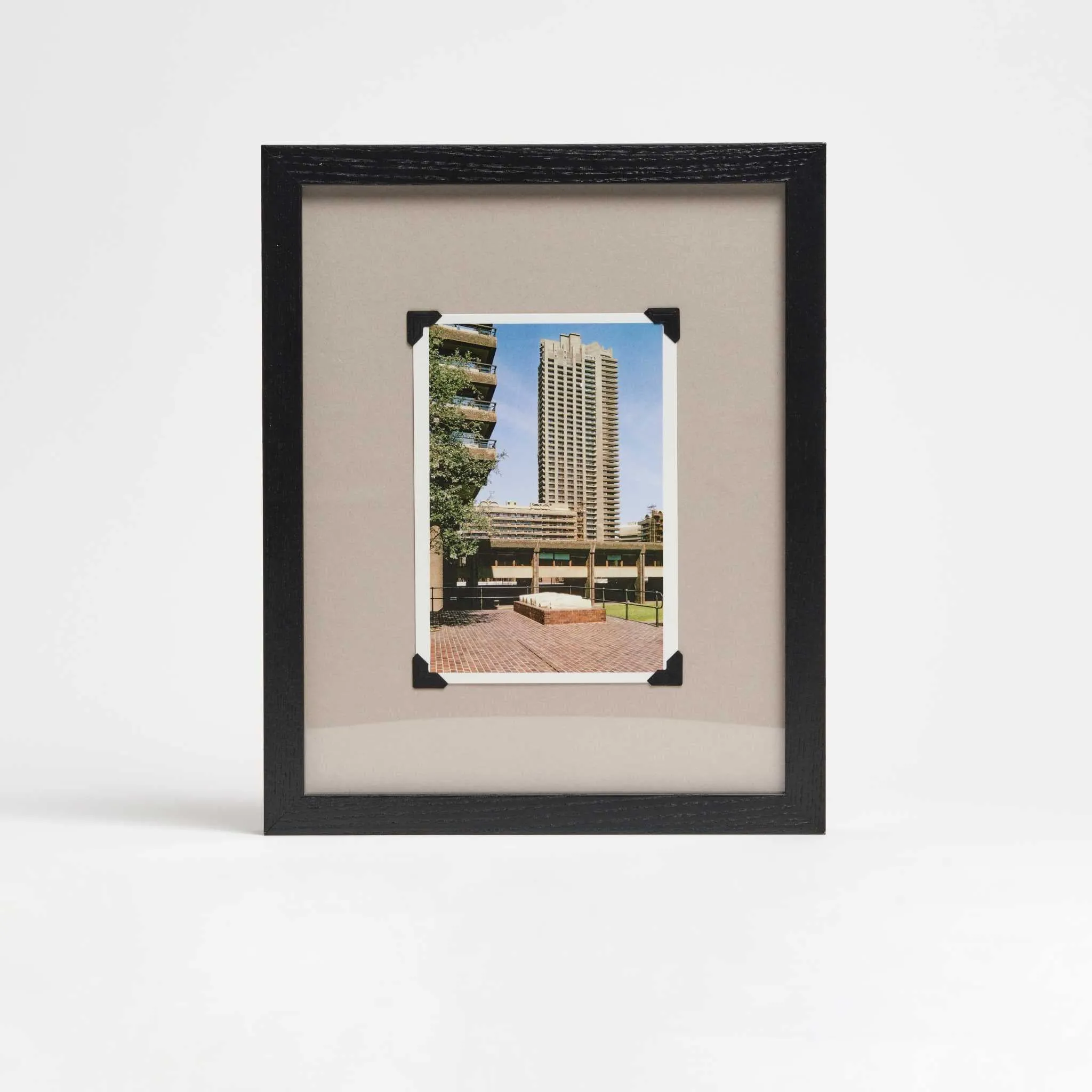 Barbican Postcard Mount Mushroom Grey