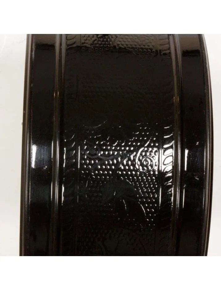 Beautiful Iron Traditional 10 Inch Station Clock with Black Finish (Desing 1)