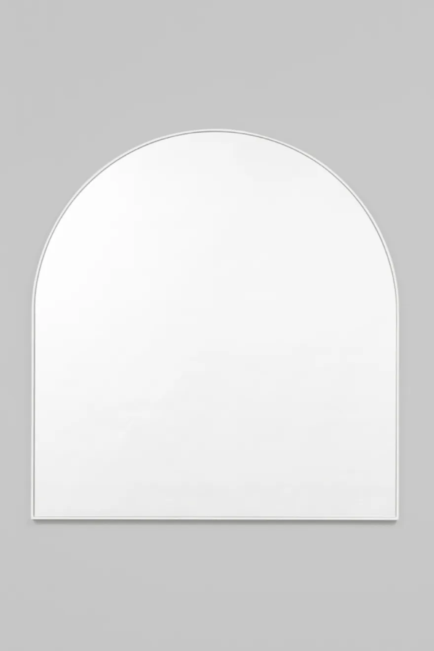 Bjorn Arch Mirror, White