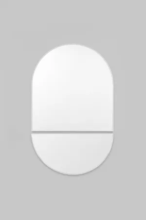 Bjorn Arch Mirror, White