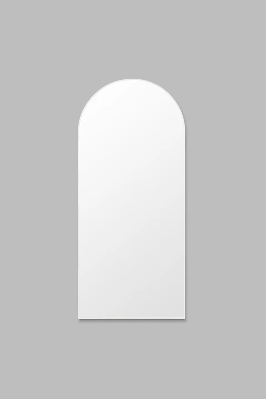 Bjorn Arch Mirror, White