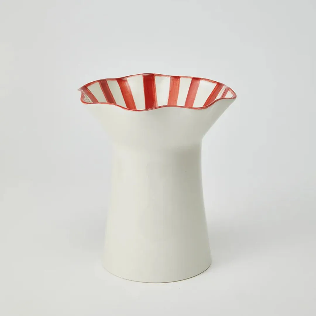 Blossom Tall Red Vase