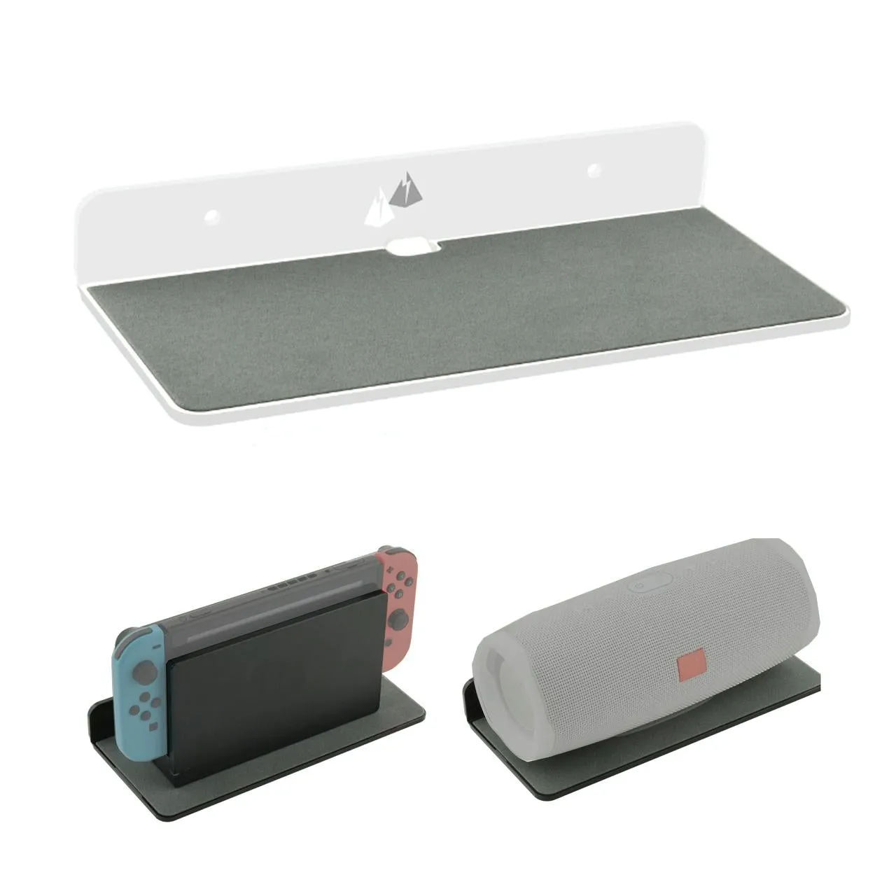 Bluetooth Speaker Wall Storage Bracket - Home Living Room Organizer