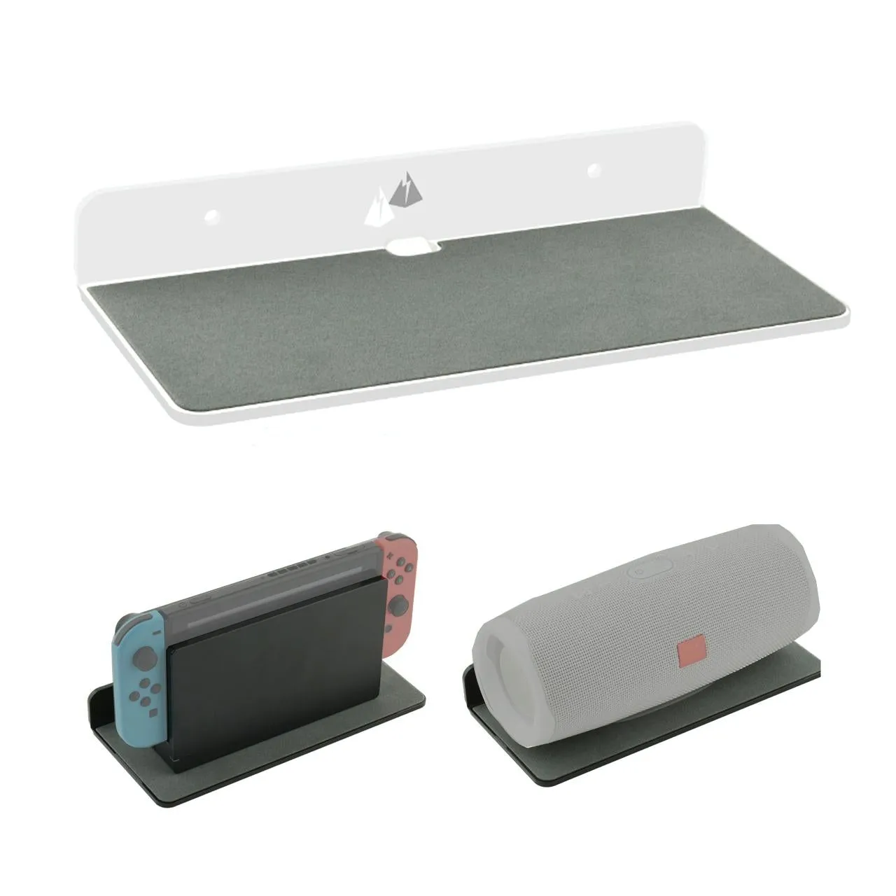 Bluetooth Speaker Wall Storage Bracket - Home Living Room Organizer