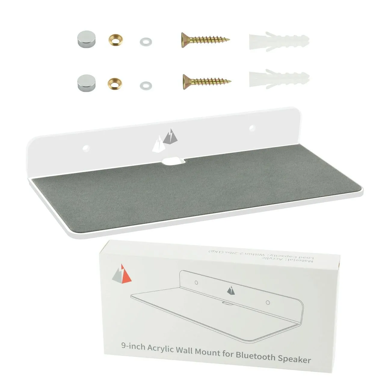 Bluetooth Speaker Wall Storage Bracket - Home Living Room Organizer