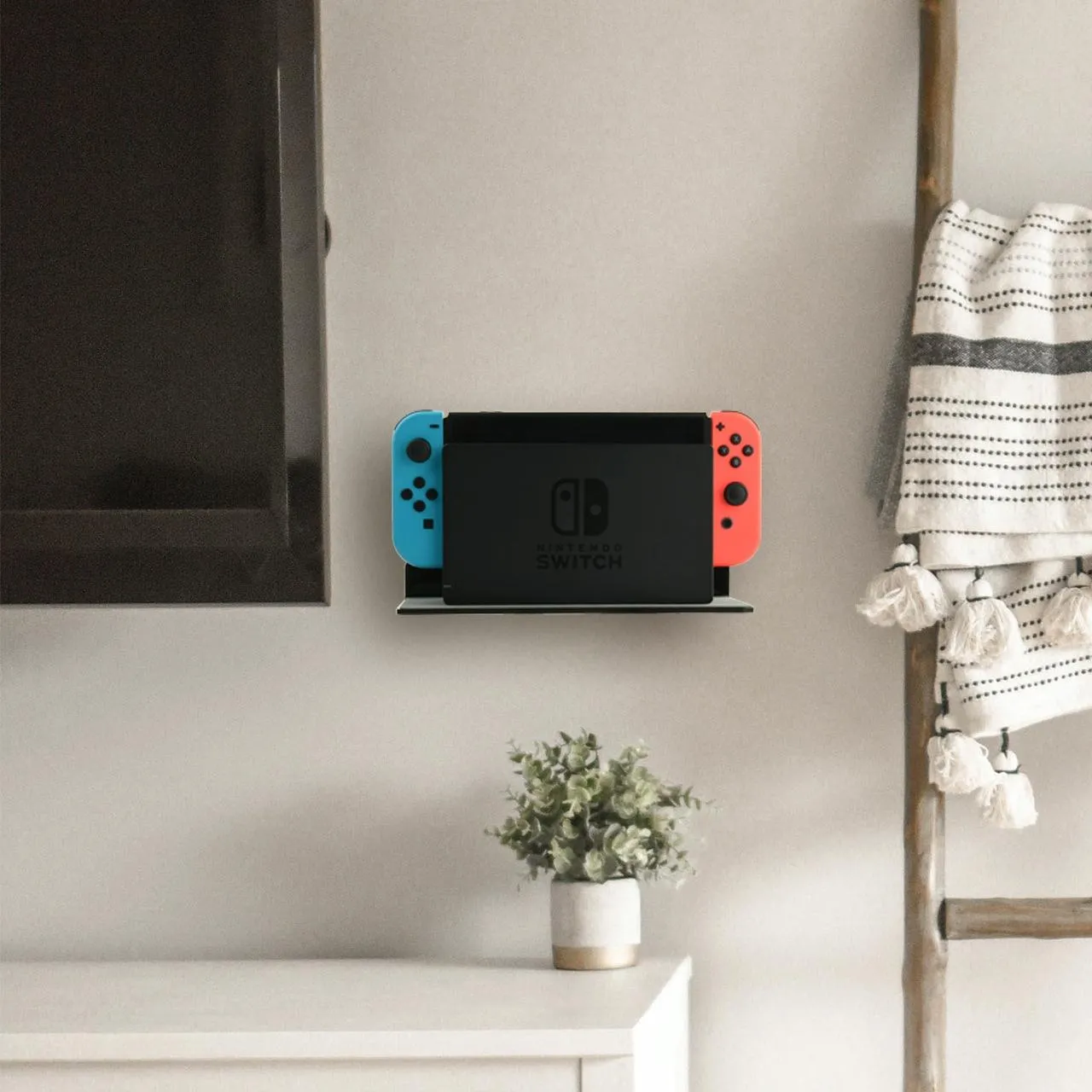 Bluetooth Speaker Wall Storage Bracket - Home Living Room Organizer