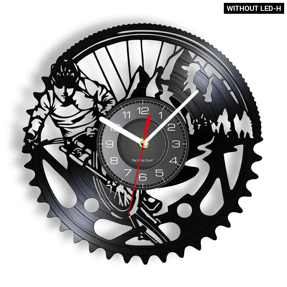 Bmx Vinyl Record Wall Clock