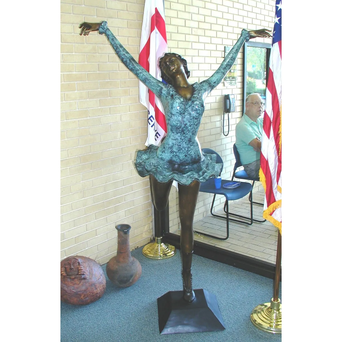Bronze Ballerina Sculpture
