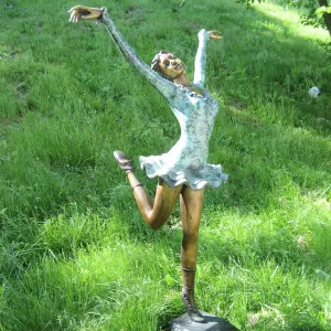 Bronze Ballerina Sculpture