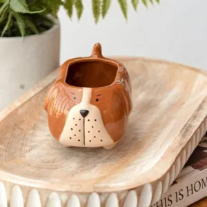 Bulldog Planter