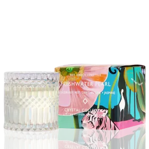 Candle Freshwater Pearl | Cloudburst Mist, Tahitian Lime   Jasmine