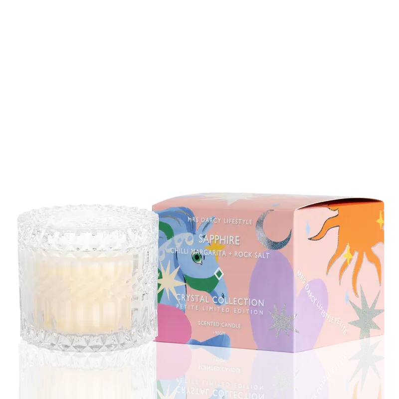 Candle Sapphire | (Petite) |  Chilli Margarita   Rock Salt