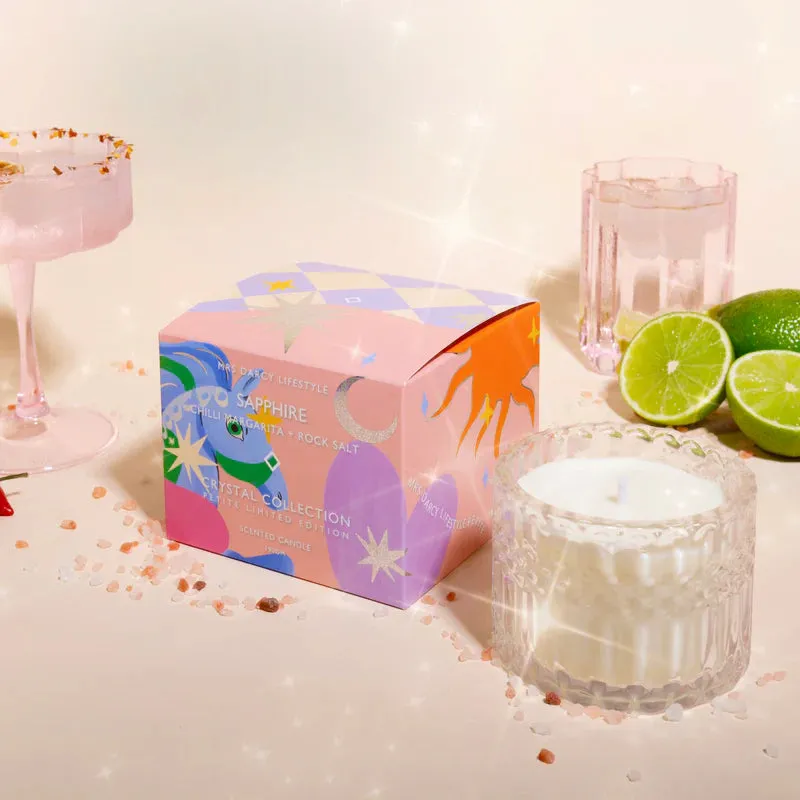 Candle Sapphire | (Petite) |  Chilli Margarita   Rock Salt