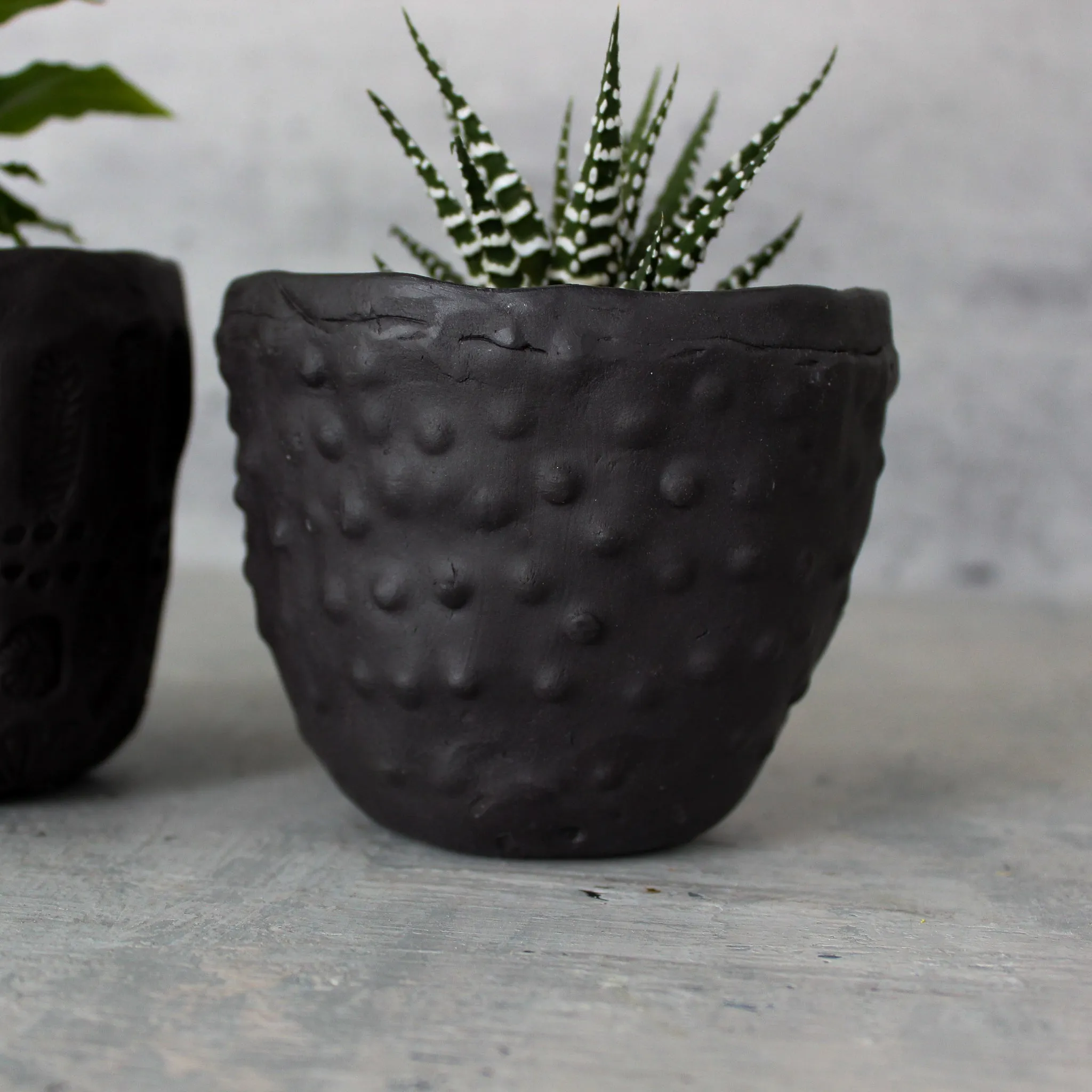 Ceramic Planter Black