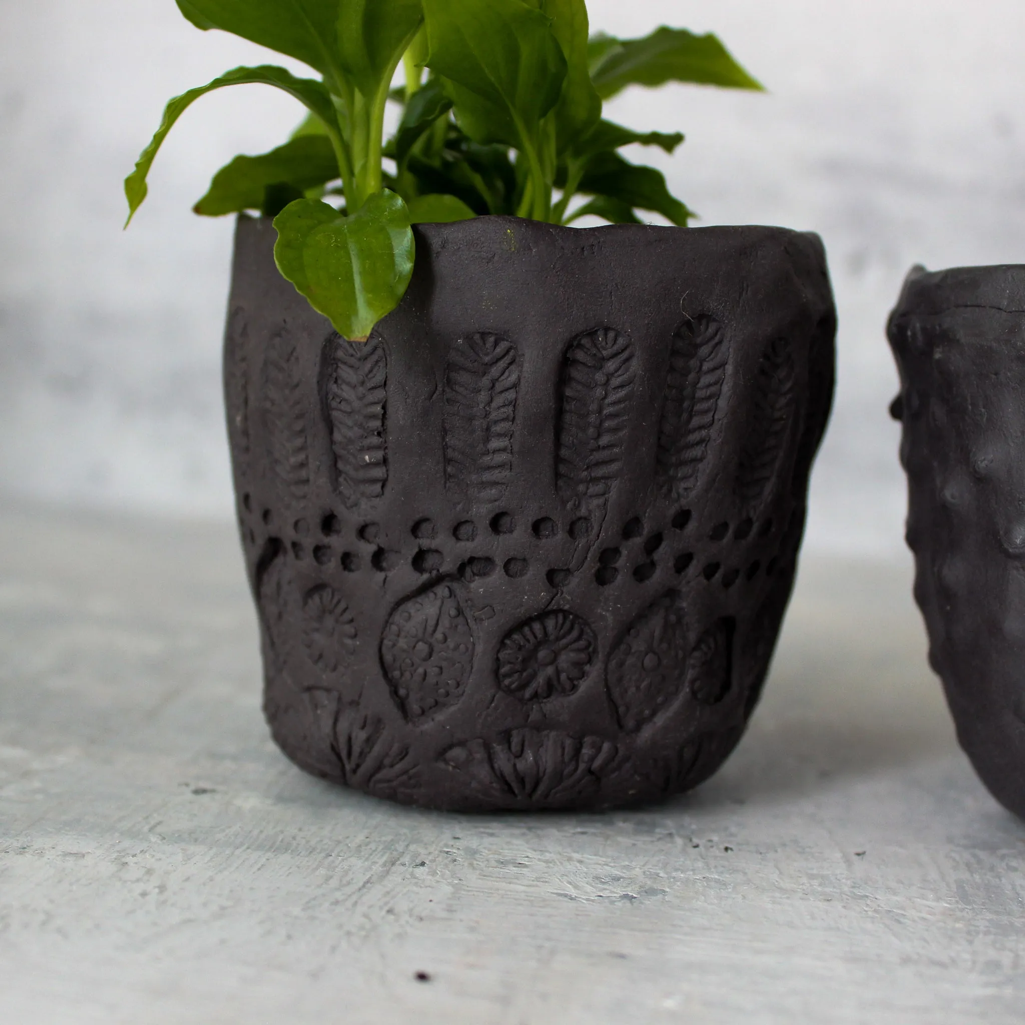 Ceramic Planter Black