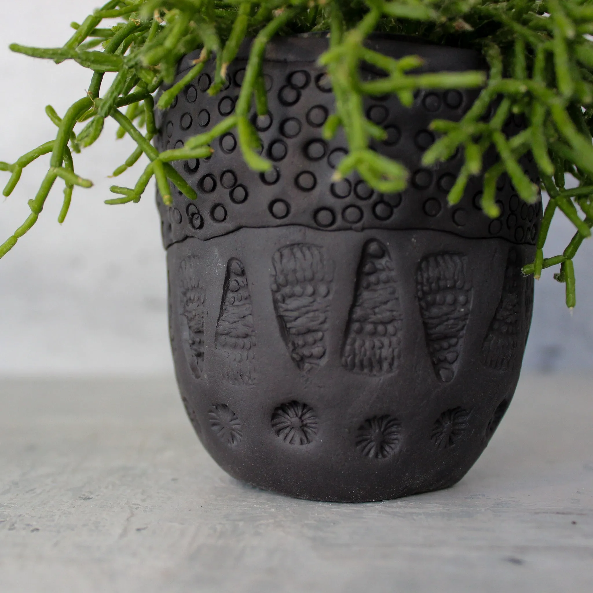 Ceramic Planter Black