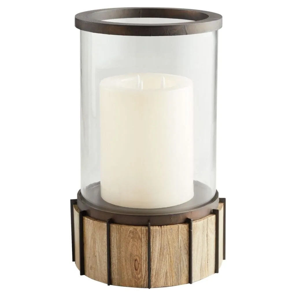 Cyan Design 11543 Reed Tabletop Candlhldr - Bronze