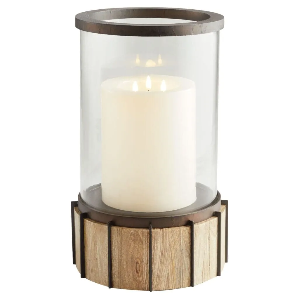 Cyan Design 11543 Reed Tabletop Candlhldr - Bronze