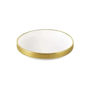 Deep Round Plate Golden 7"