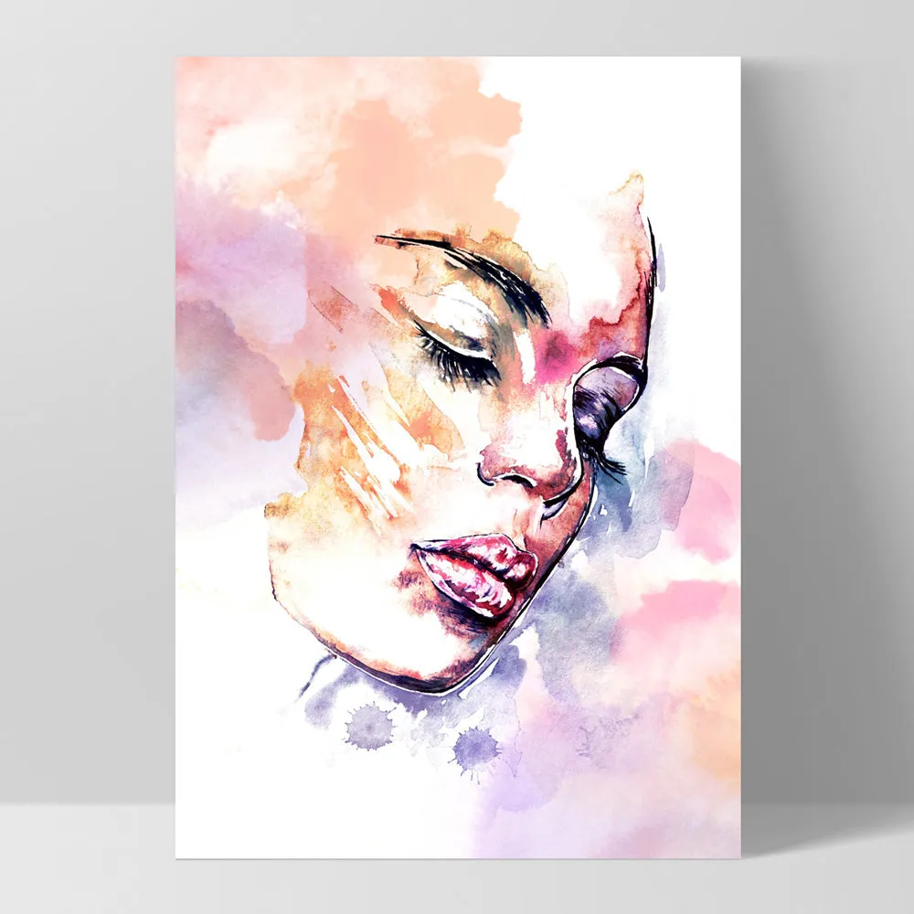 Dreaming inside the rainbow - Art Print