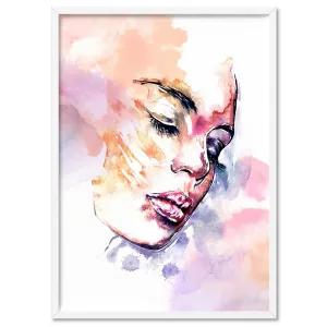 Dreaming inside the rainbow - Art Print