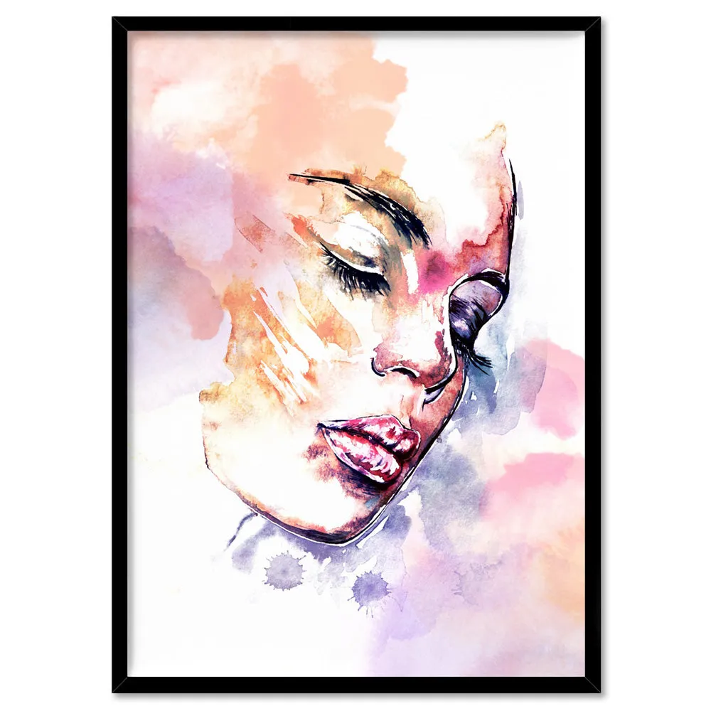Dreaming inside the rainbow - Art Print