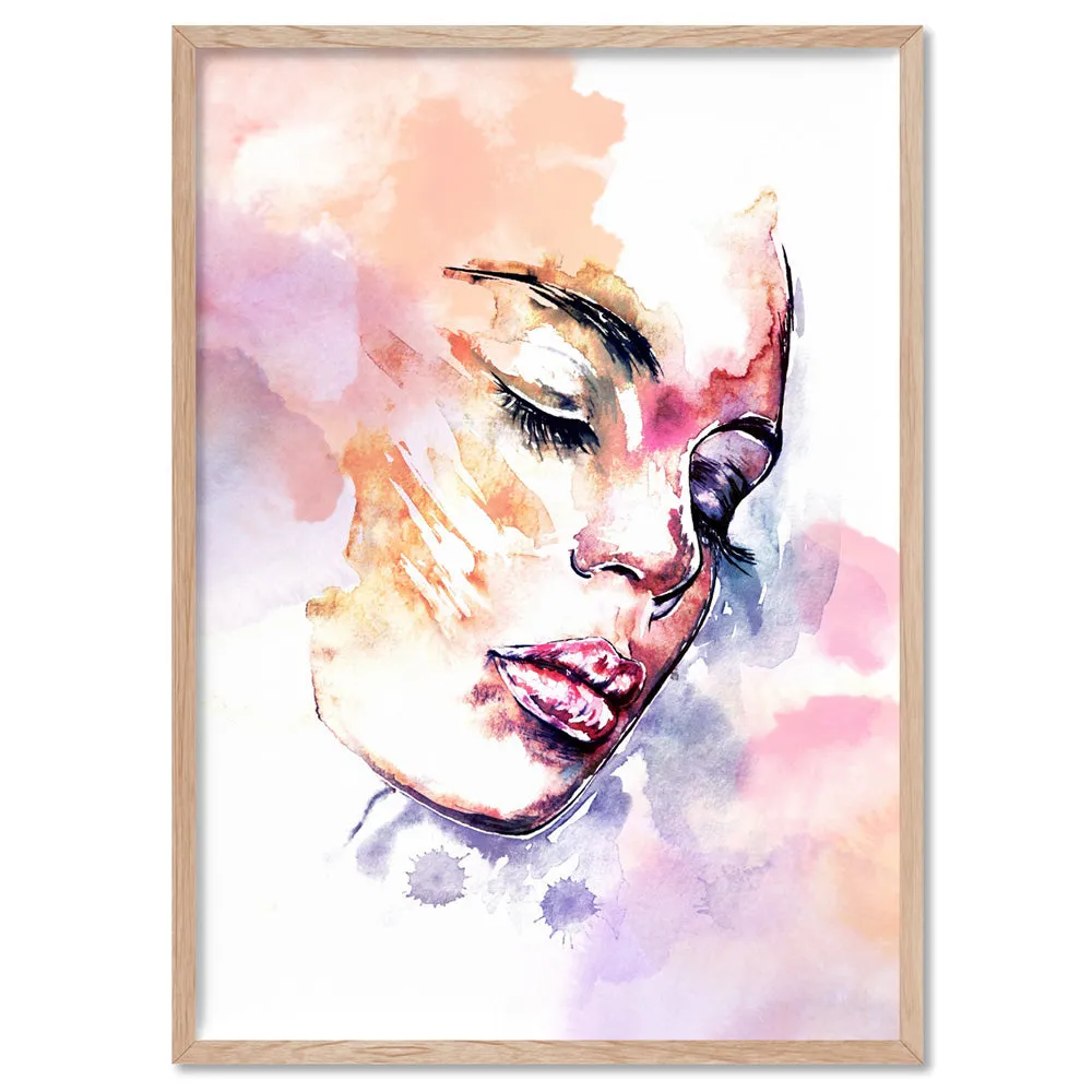 Dreaming inside the rainbow - Art Print