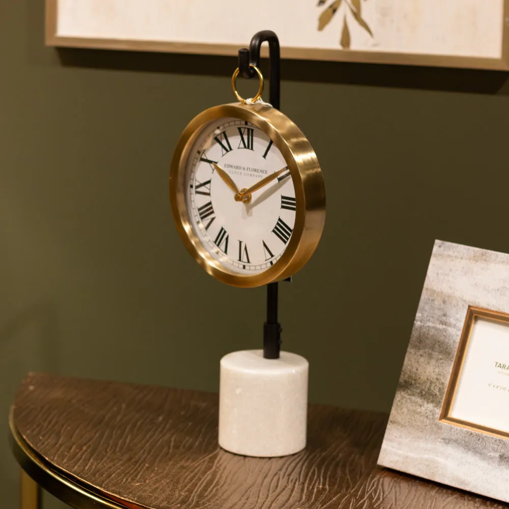 Edward And Florence Hanging Clock