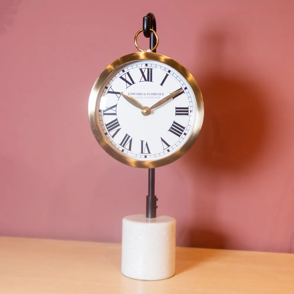 Edward And Florence Hanging Clock