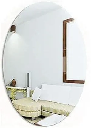 Elegant Wall Sticker Mirror, 20 x 30 cm, Reflective Decor, Stylish Design