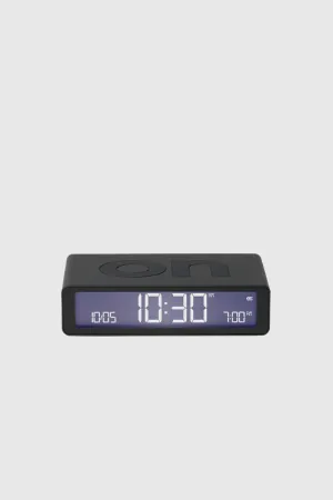 Flip Classic Reversible Alarm Clock - Dark Grey