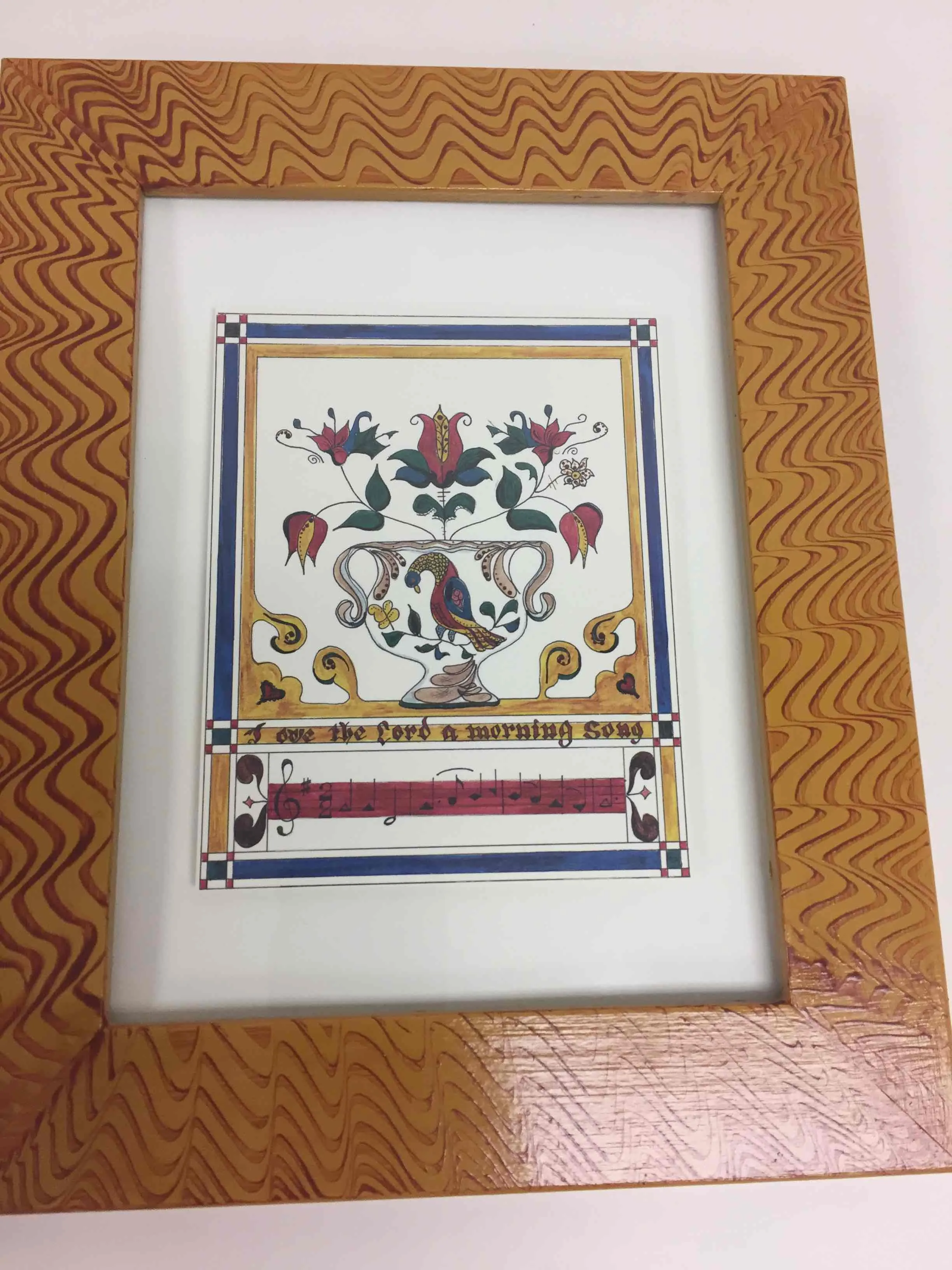 Framed Card: I Owe the Lord