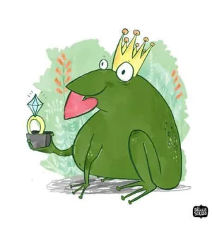 Frog Prince Decal