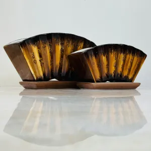 Harmony Fan Planter Set of 2