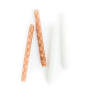 Hobnail Taper Candles