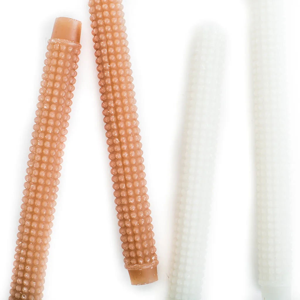 Hobnail Taper Candles