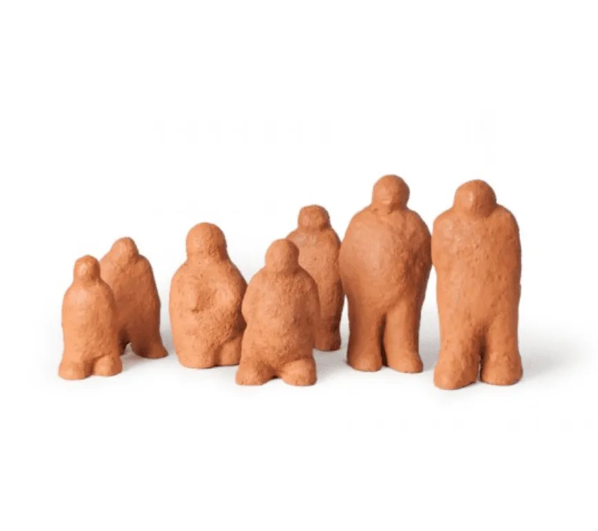 Homens de Barro Ceramic (7 pieces)